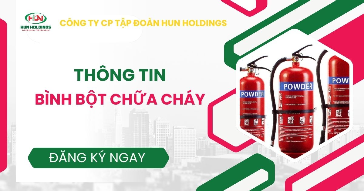 Bình bột chữa cháy