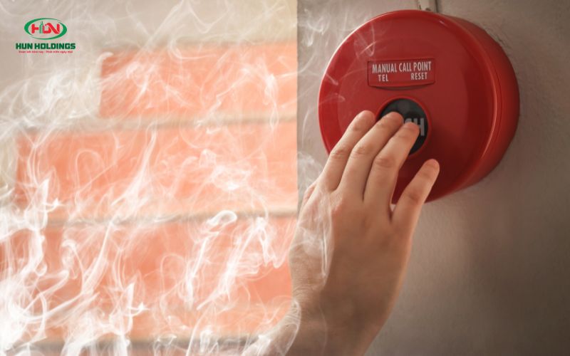 Lắp Nút ấn báo cháy ở đâu cho chuẩn?