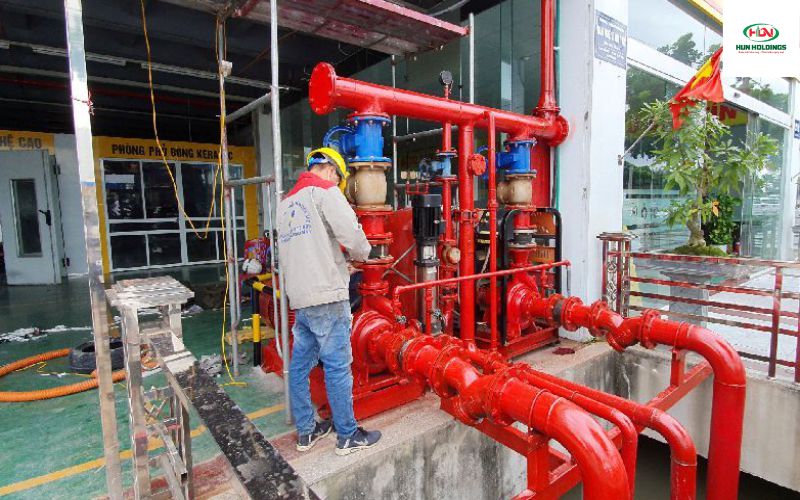 Báo giá Thi công lắp đặt hệ thống phòng cháy chữa cháy 6 Các hạng mục thi công lắp đặt hệ thống phòng cháy chữa cháy